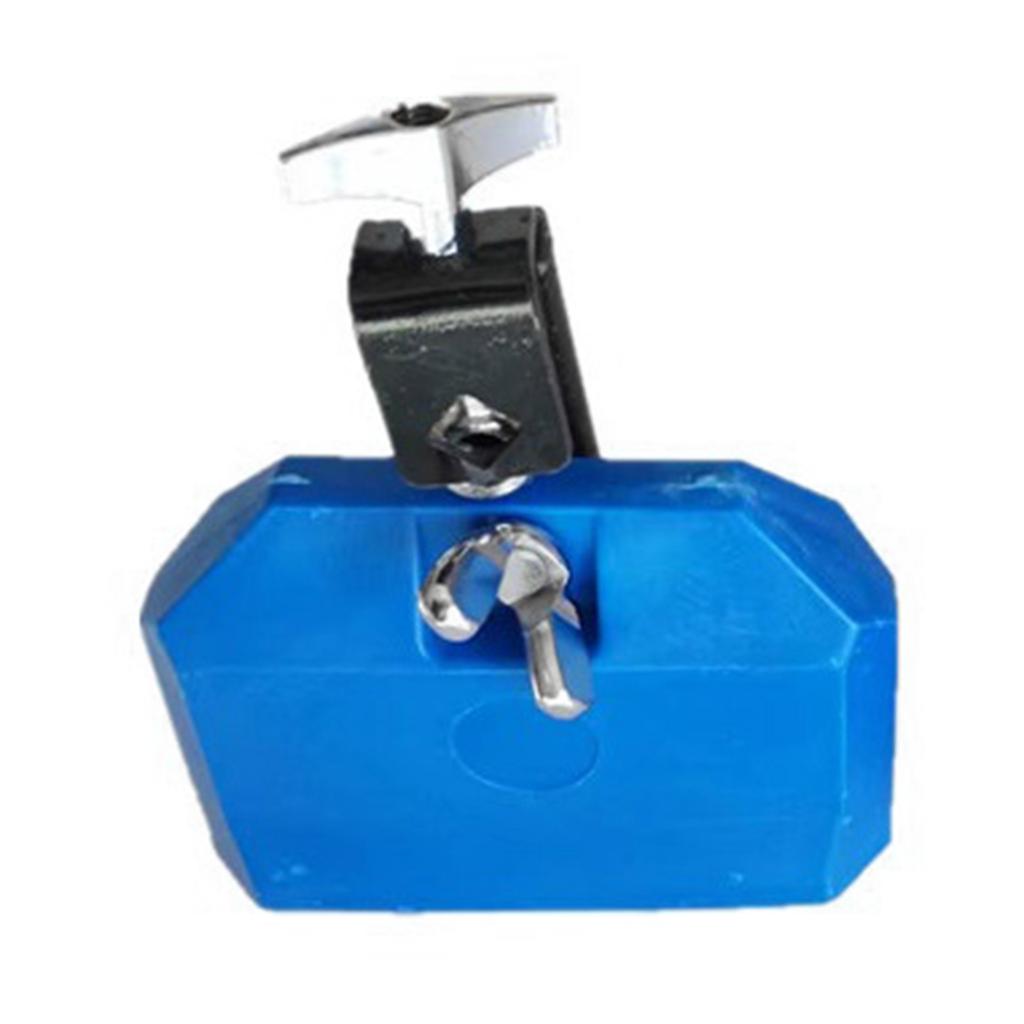 Block, Plastic Timbales Instrument Latin Percussions Instrument Cowbell for Drum Set, Band Practice and Performances