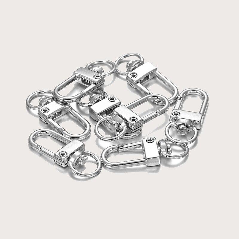8pcs/lot Metal Universal Buckle Bag Buckle Multi Optional Key Buckle Alloy Buckle Lobster Buckle Bag Accessories