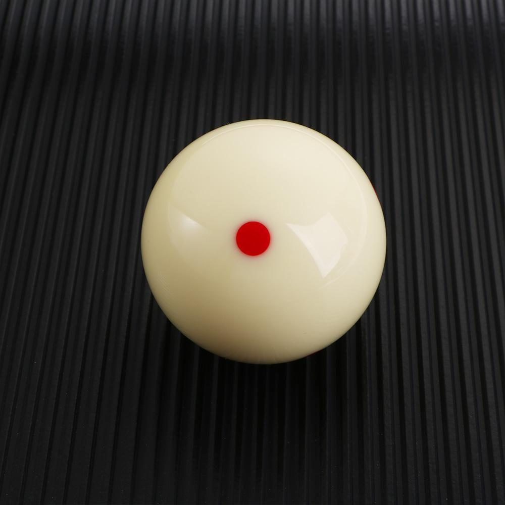 Standard Pool Billiard Accessories 57.2mm 6 Dots 2 1/4" Red Cue Ball Billiard Ball Billiard Cue Ball Training Cue Ball