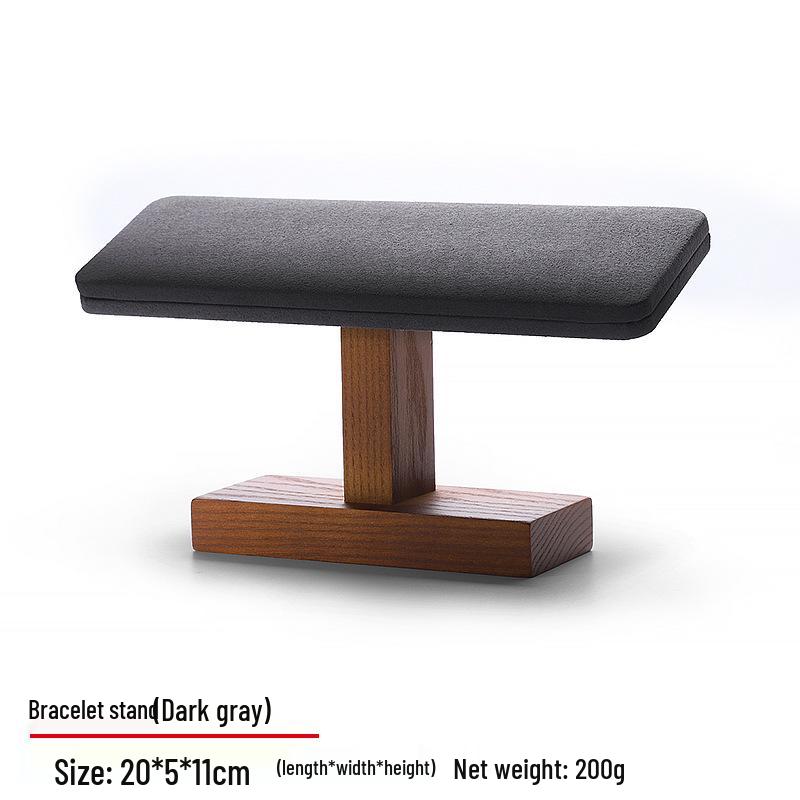 

Деревянная Т-образная подставка для браслетов, браслетов-манжет и часов - Стойка для хранения и демонстрации ювелирных изделий