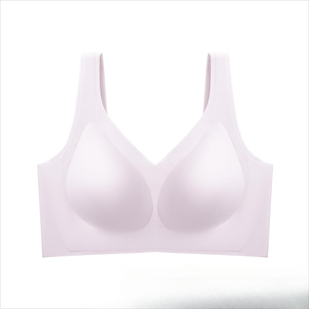 Invisible Bra Women's Invisible Underwear Women's Bras Without Underwire Gathering Bra Lacing Breathable Bra Push Up Bra