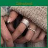 Bague en Cuivre Élégante et Réglable Avec un Design Texturé Parfaite Pour les Femmes Tendance