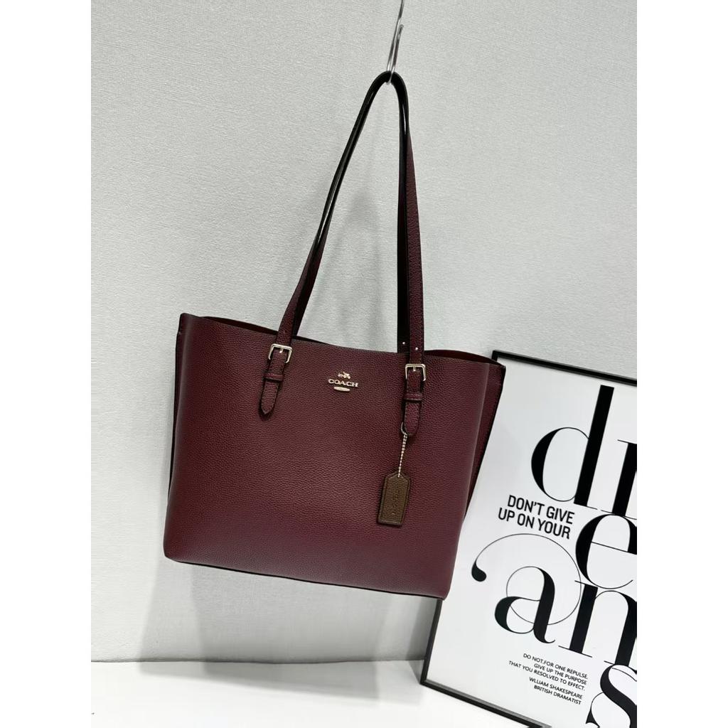 Fashion Coach C Home Women's Bag Mollie Large Pietot Bag Large Capacity Old Flower One Shoulder Handheld Shopping Bag