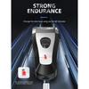 Waterproof Reciprocating Cordless Razor USB Rechargeable Shaving Machine Barber Trimmer Electric Shaver For Men