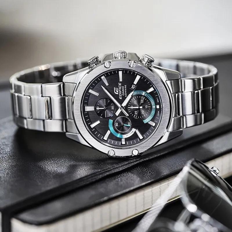CASIO Men EDIFICE Black Watch (Unisex) Japanese Korean Watches EFR S567YD 1AUPR