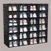 15pcs Transparent Shoe Storage Boxes - Space-Saving Foldable Shoe Organizer, for Sneakers, Boots, and Shoes - Pp Material, Shoe Storage Organizer