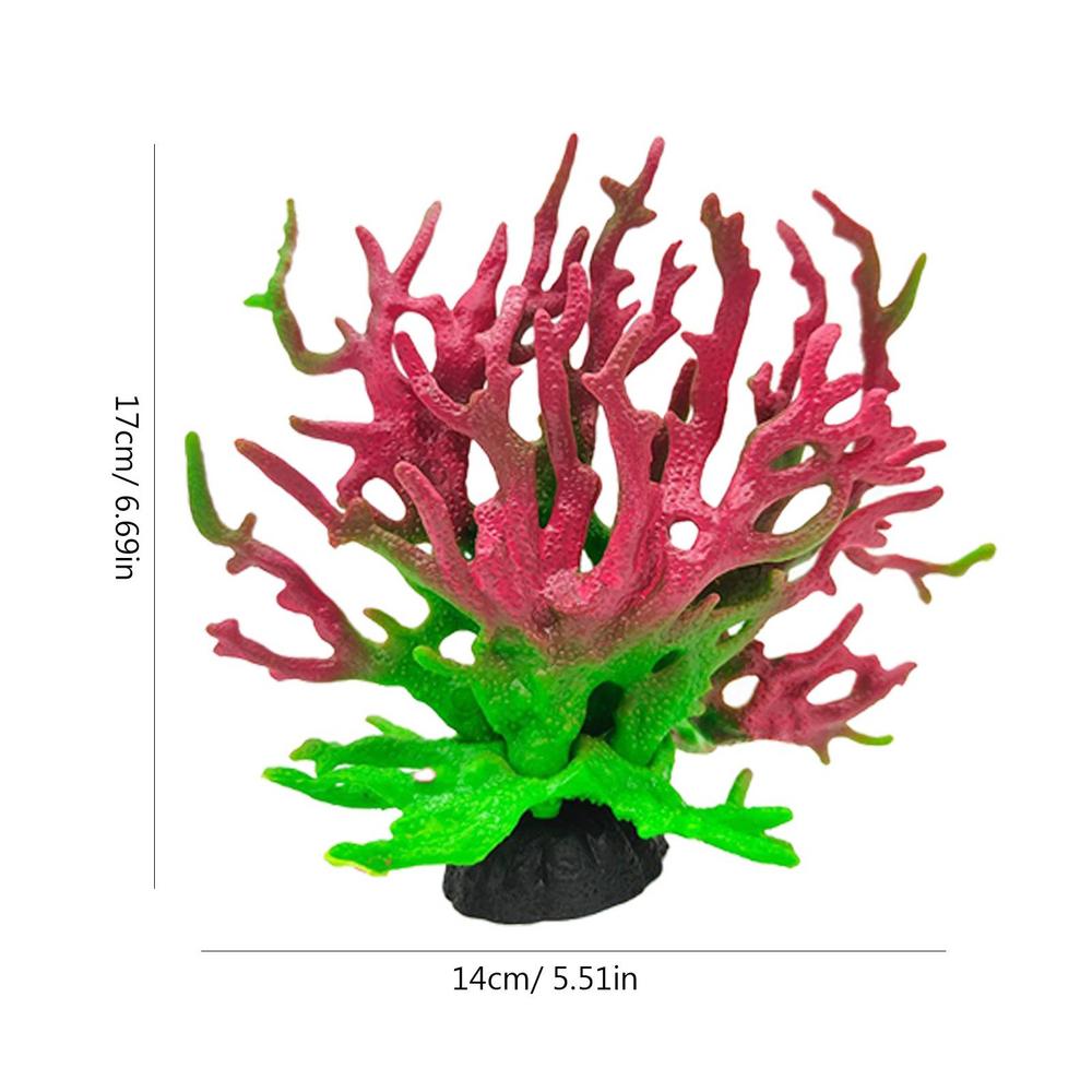 Coralline Artificial Fish Tank Decorations Aquarium Artificial Plastic Plants Coral Ornaments Aquarium Landscape Aquarium
