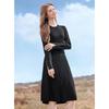 BETU Women's 2025 Autumn Slimming Long Sleeve Dress