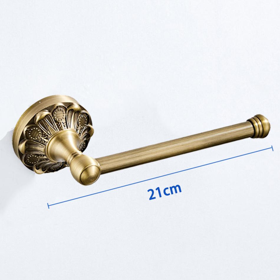 

Антикварный держатель для бумаги из бронзы, черного латуни, роскошный настенный держатель для полотенец для кухни, ванной комнаты, полка для туалетной бумаги, вешалка для рулонов салфеток