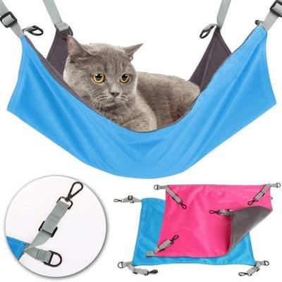 Comfortable Cotton Cat Bed Mat Breathable Soft Cat Hammock Adjustable Hanging Bed Kitten House