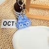 Yunnan Dali Tie-Dye Indigo Keychain Pendant - Ethnic Style