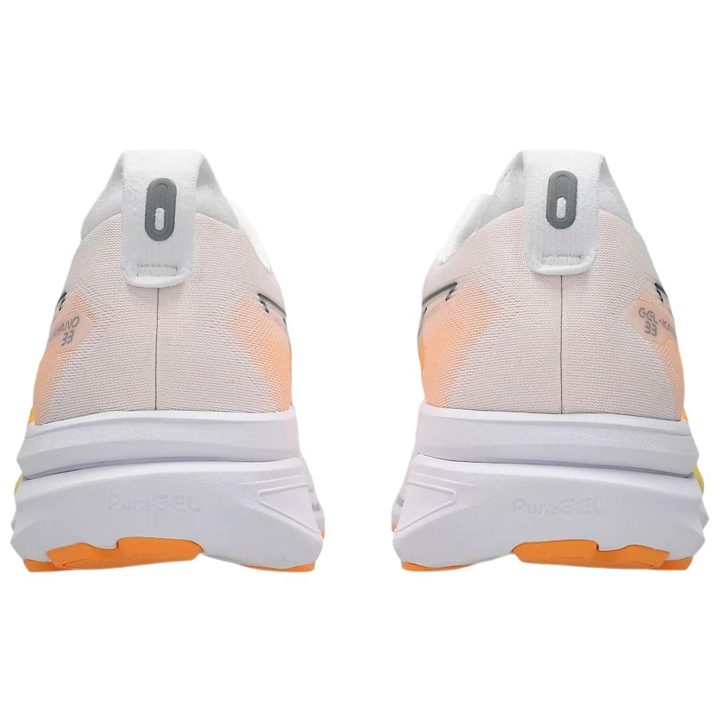 ASICS GEL KAYANO 33 Running Shoes Men's Low Top White/Orange