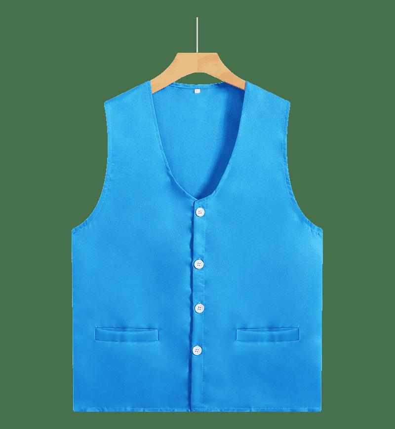 Custom Red Volunteer Vest with Logo for Adults & Children – Perfect for Activities & Public Welfare