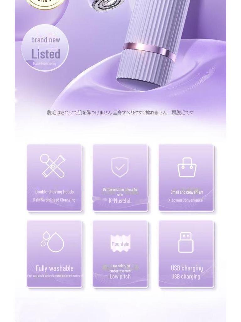 Batch 3022 Elektrorasierer für Achseln und Bikinizone