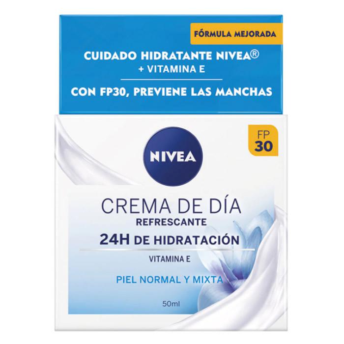 Nivea Cuidado De Dia Hidratante Spf30 Piel Normal Y Mixta 50ml