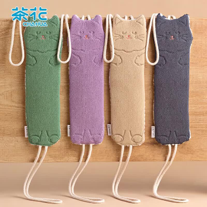 CHAHUA Lazy Cat Dual-Use Back Scrubber