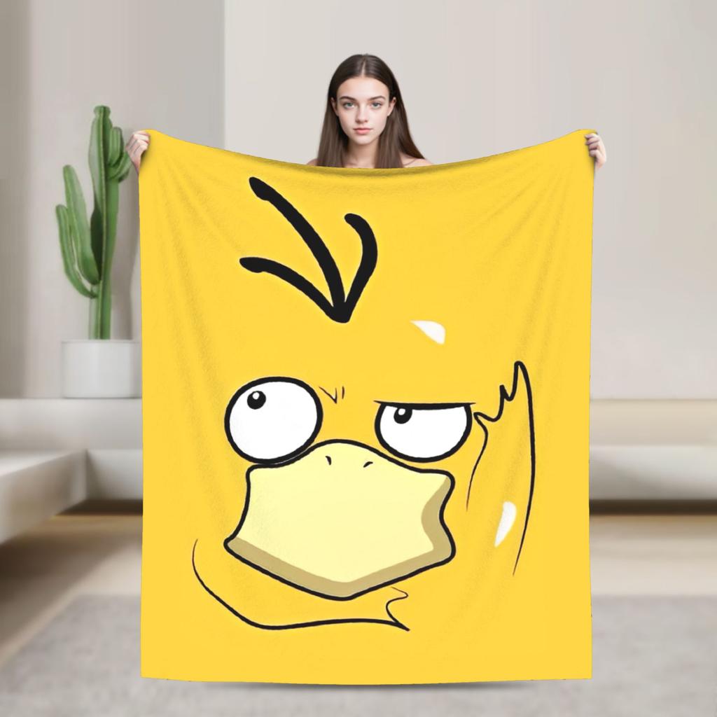 Cute Cartoon Squirtle Blankets Poke-Mon Flannel Awesome Warm Throw Blankets for Home Restaurant Spring Autumn