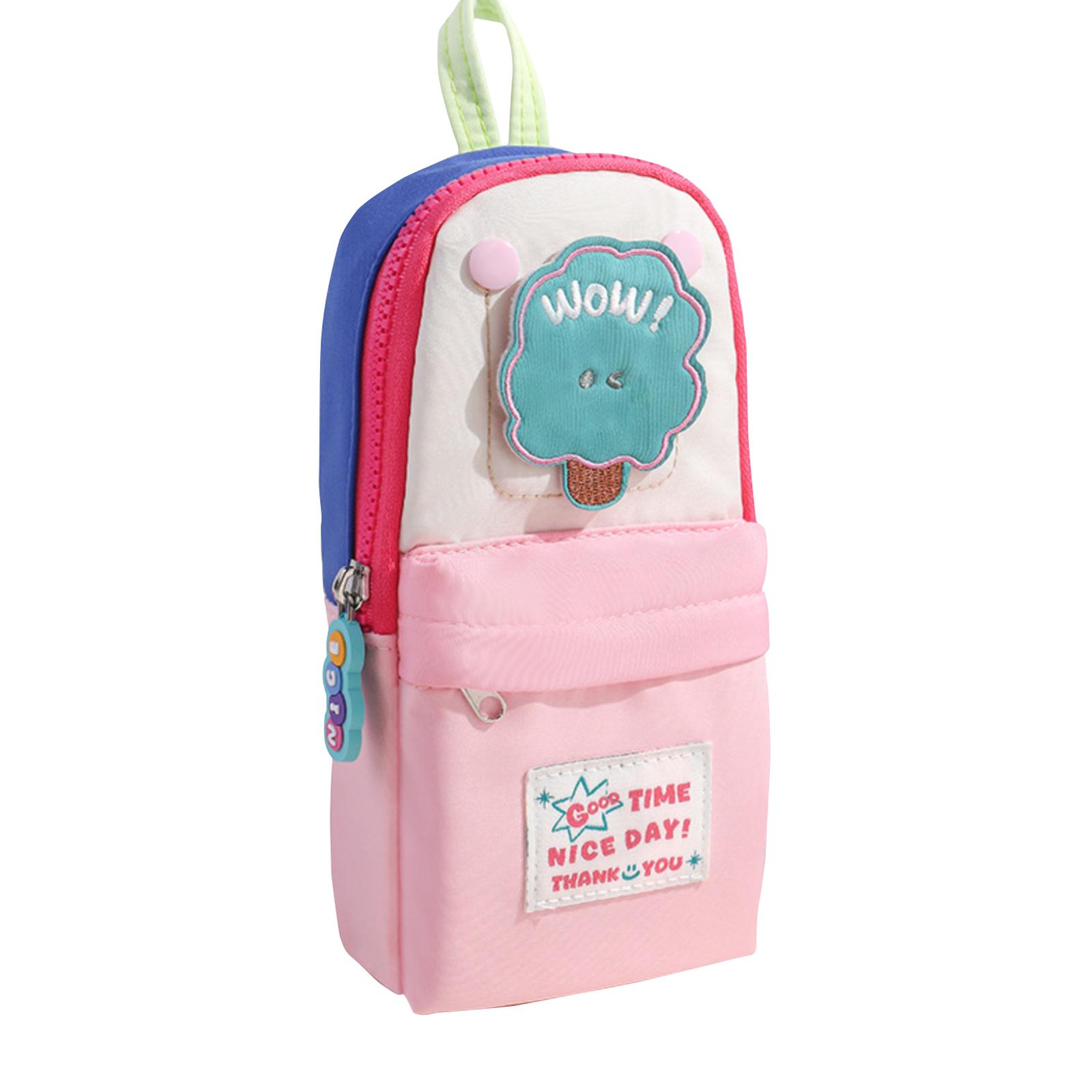 

Back-To-School Striped Pencil Case, Multi-Functional Large Capacity Pencil Case, Suitable For Both Boys And Girls. One Size