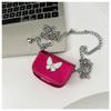 Fashionable Unique Butterfly Decorated Shoulder Bag For Women 2024 Spring New Cross Saddle Armpit Bag