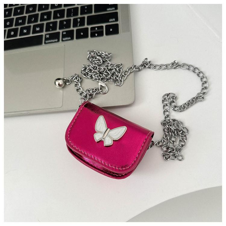 Fashionable Unique Butterfly Decorated Shoulder Bag For Women 2024 Spring New Cross Saddle Armpit Bag