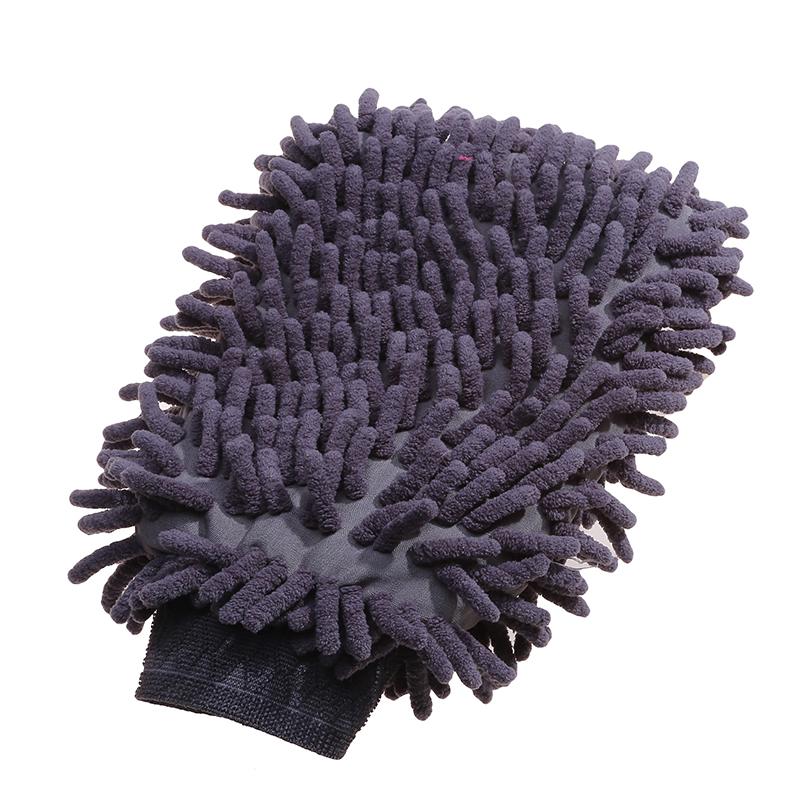 Car Wash Gloves Double Sided Thickening Car Cosmetic Care Car Cleaning Tool Chenille Sponge Gloves