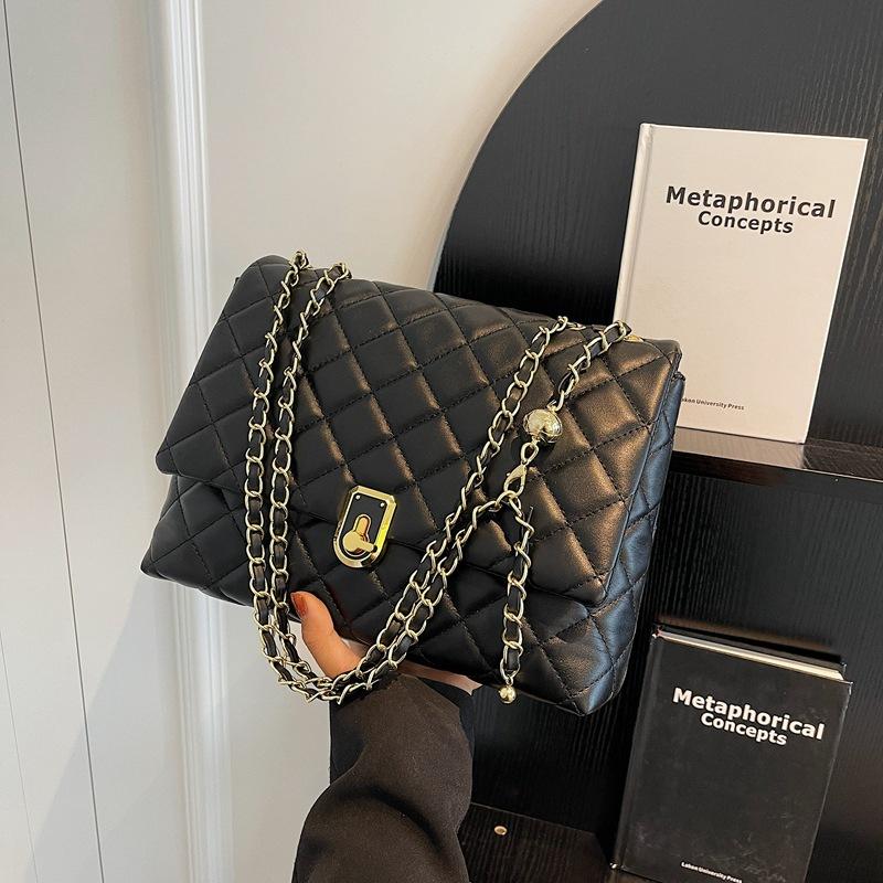 Large Capacity Bag Women's New Casual Versatile Chain Messenger Bag Fashionable Shoulder Bag