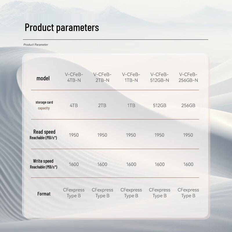 FengBiao WoSiNai CFexpress Type-B Memory Card