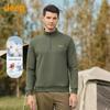 Men's Half-Zip Stand Collar Sweatshirt