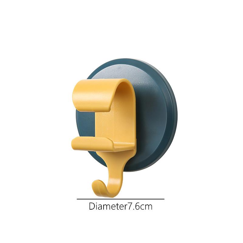 1Pc Multifunction Washbasin Rack Kitchen Bathroom Wall-Mounted Basin Storage Holder Seamless Tracery Non-Marking Stickers Hook