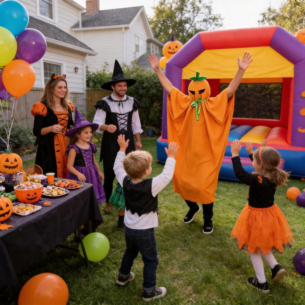 Halloween Pumpkin Cloak Cosplay Costume For Adults And Kids With Polyester Fabric For Party Dress Up