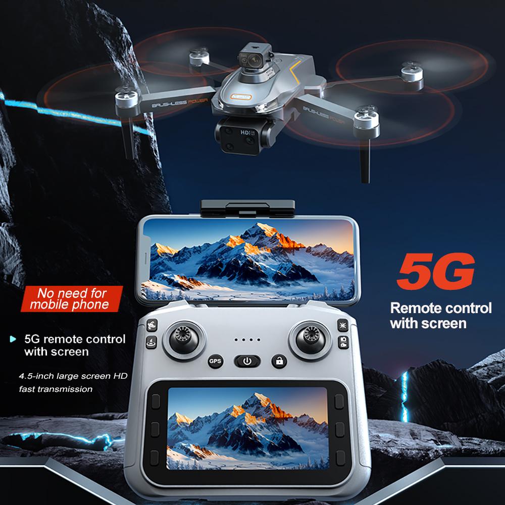 A22 MAX GPS Drone 8K Professional HD Dual Camera 5G FPV Dron 5KM Aerial Photography Brushless Large Screen Foldable Quadcopter