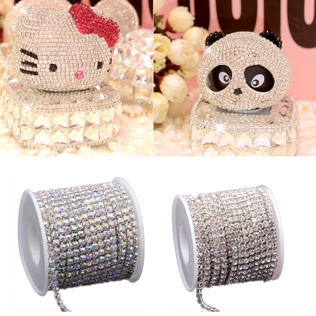 Rhinestones Trim Sew on Trim for Sewing Crafts DIY Decoration Jewelry Wedding