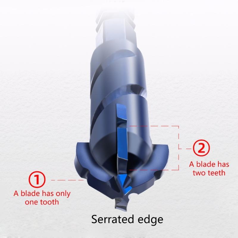 6-14mm Hochfester Stahlbohrer Perfekt für Holzbearbeitung Metallbearbeitung und Heimwerkerprojekte Garantiert Langanhaltende Schärfe