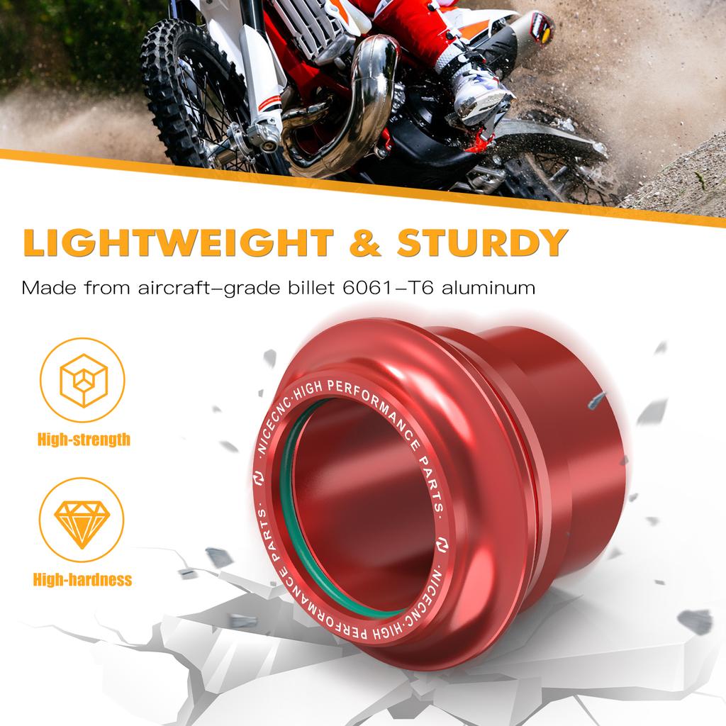NICECNC For Beta RR 300 2013-2024 RR 125 RR 150 RR 250 RR 350 RR 390 RR 430 RR 450 498 500 520 Front Wheel Spacers Hub Collars