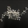 Pearls Rhinestone Leaves Wedding Hairstyles Jewelry Bridal Tiaras Hairbands  Girls