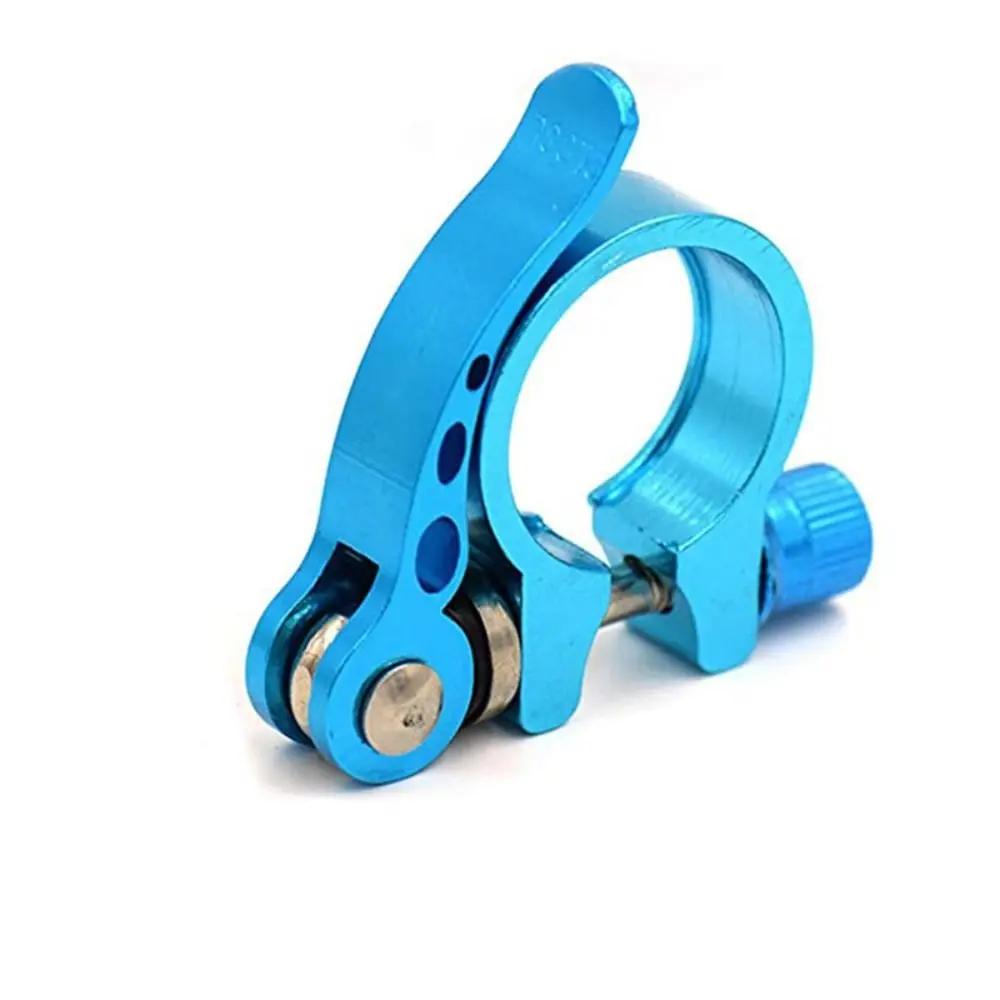 Aluminium Alloy Bike Seat Clamp 5 Colors 25.4/28.6/31.8/34.9mm Seatpost Clamp Ultralight Quick Release Bike Seat Post Tube Clip
