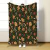 Christmas Creative Throw Blanket Flannel Print Blanket Super Soft Cozy Sofa Nap Blanket Home Blanket Perfect Home Gift for Her