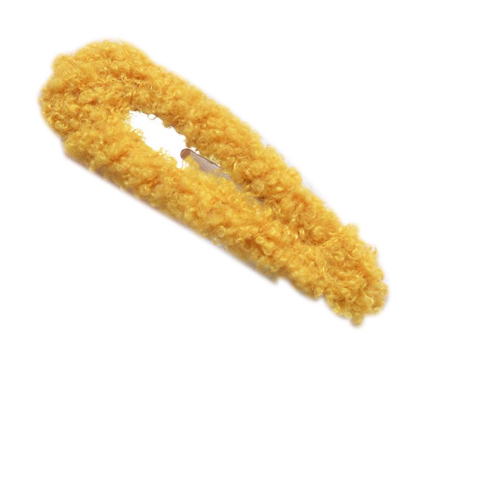 Frauen Mädchen Kinder Fuzzy Haar Clip Fuzzy Weiche Haar Pin Bang Clamp Clips Kinder Kopf Zubehör