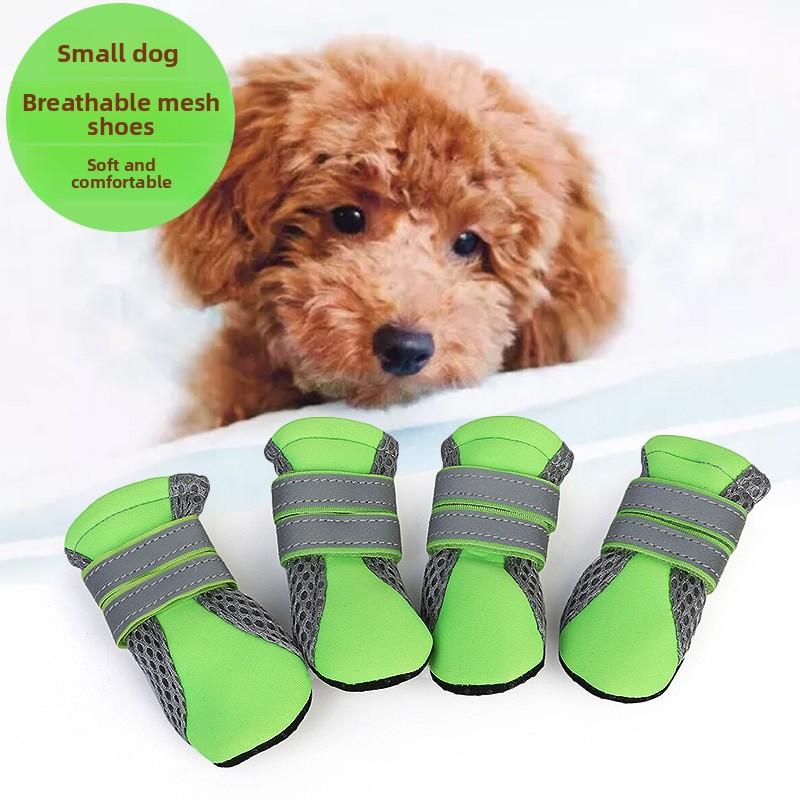for Small Large Dogs Paw Protectors with Reflective Stripe Hot Pavement Pet Supplies Dog Boots Dog Shoes Pet Rain Boots
