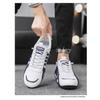 Men's Waterproof and Anti Slip Sports Running Casual Black Board Shoes Work Soft Soled Travel Trendy Shoes