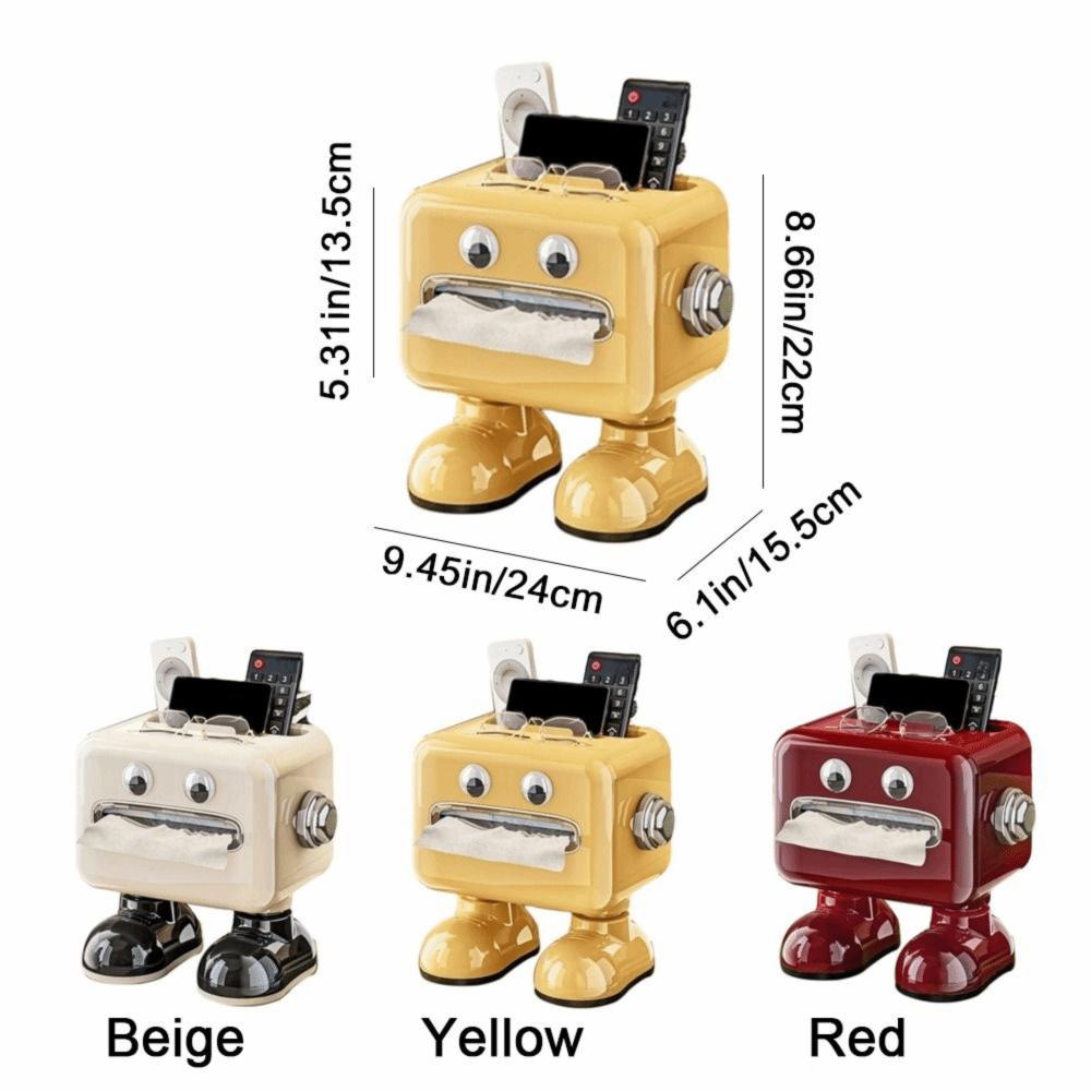 Cute Cartoon Tissue Box Large Capacity Napkin Storage Box Napkin Holder  Living Room