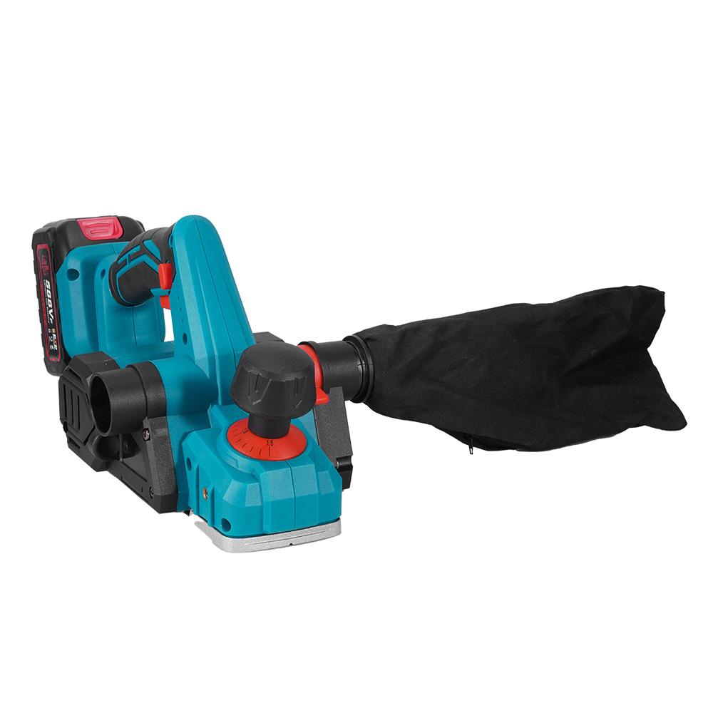 ONEVAN Electric Planer 82MM Handheld Electric Router Trimmer Woodworking Power Tool For Makita 18V Battery Pin