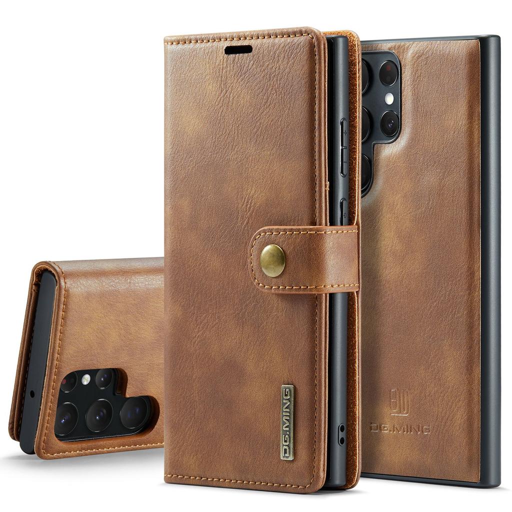 Applicable To Samsung S23 Ultra Magnet Split Leather Case Wallet Protective Case S23 2-in-1 Split Mobile Phone Case