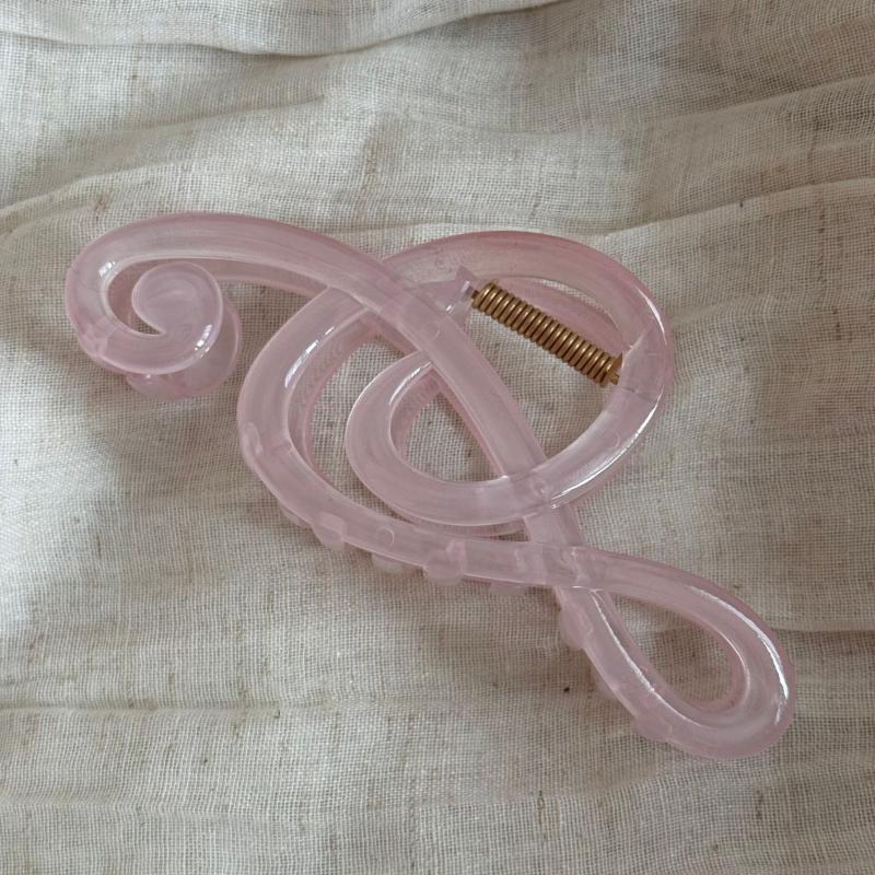 Creativity Musical Note Shape Hair Claw Clips Sweet Style Minimalist Shark Clip Headwear Hairpins Hair Accessories Gift