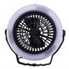 3 in 1 LED Camping Lantern Fan Portable USB Battery Powered Fan Light Tent Lamp with Hook for Outdoor Camping Hiking