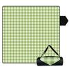 Waterproof Picnic Blanket Large Outdoor Beach Blanket Foldable Plaid Picnic Blanket Thicker Machine Washable Picnic Mat
