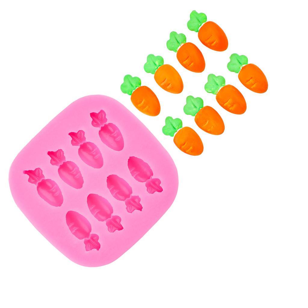Small Carrots Silicone Moulds Cake Molds DIY Baking Molds Epoxy Resin Molds Fondant Molds Chocolate Molds