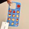 Fun Graffiti Apple Suitable for Iphone15 Couples 16ProMax Mobile Phone Case 13 Apple 14P Pendant