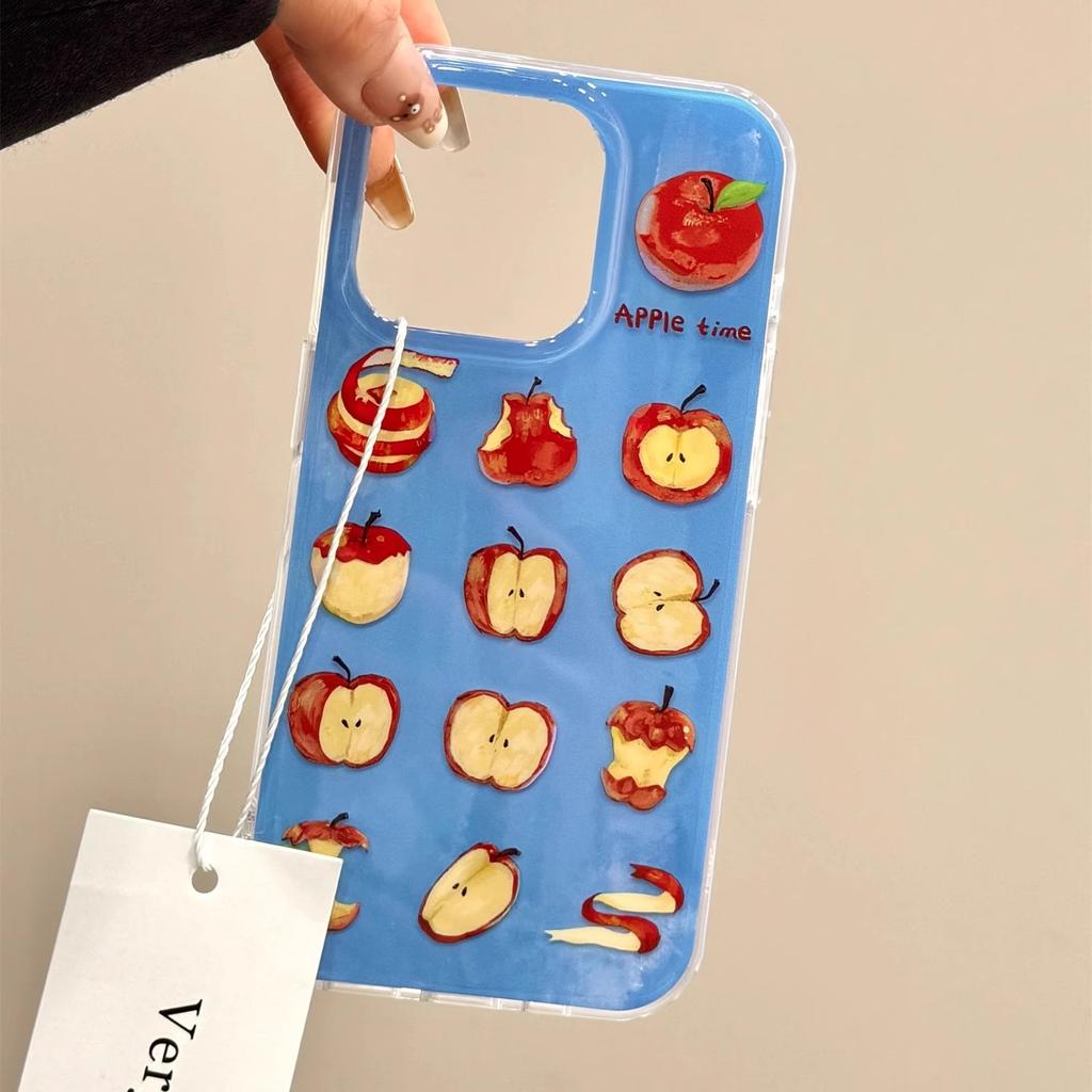 Fun Graffiti Apple Suitable for Iphone15 Couples 16ProMax Mobile Phone Case 13 Apple 14P Pendant