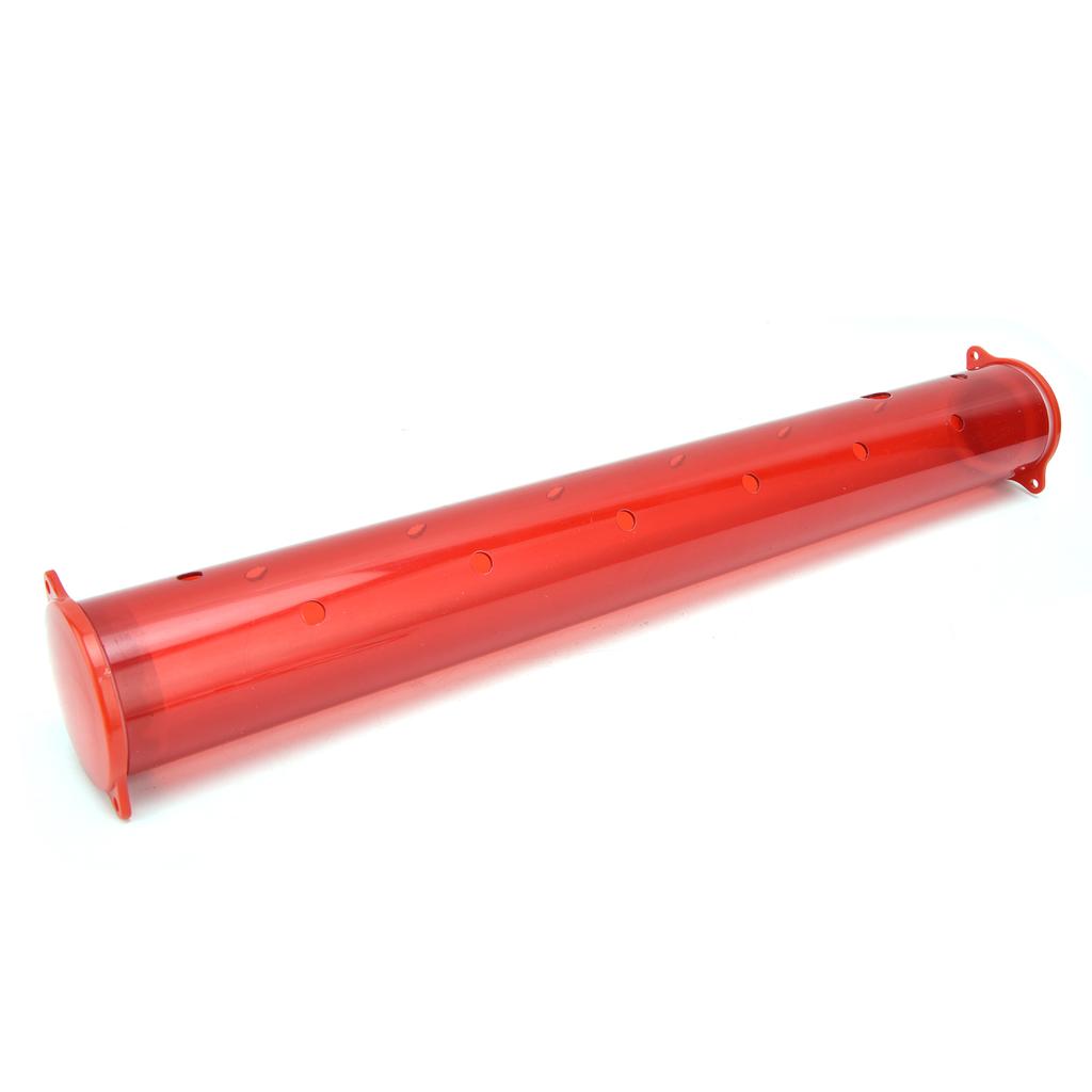 Horizontal Hanging Bird Feeder Transparent Hummingbird Feeder Tube for Terrace Garden Porch